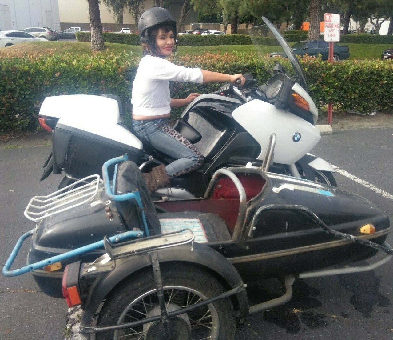 2007 BMW R-Series  #2007 BMW 1200R POLICE Racing Motorcycle + SIDE CAR +EXTRA LOW MIL CLEAR TITLE