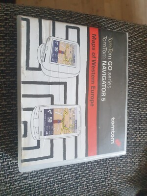 TomTom GO series Navigator 5 Karten für West Europa CD GO 300 GO 500 Navigator