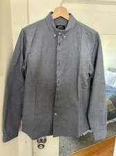 A.P.C. Button Down Oxford Shirt Small