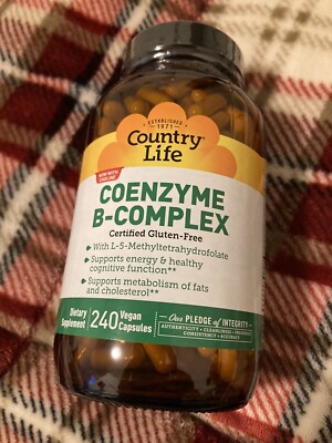 Country Life Coenzyme B-Complex Vegetarian Capsules (250 count)