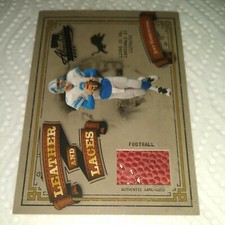 Joey Harrington 2003 Absolute Leather and Laces #LL-8 Oregon Ducks Lions 177/500