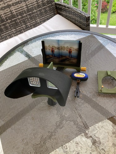 Stereoscope Stereo Card Viewer w/LED Light & iPhone Attachment by ZAYA-RUZO - Picture 3 of 9