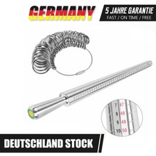 Ringmaß Ringmesser Ringstock Finger Ring Gauge Messer Ringmessgerät Größe DE