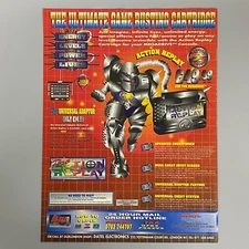 PRO ACTION REPLAY CARTRIDGE SEGA MEGA DRIVE DATEL 1994 VINTAGE RETRO ADVERT