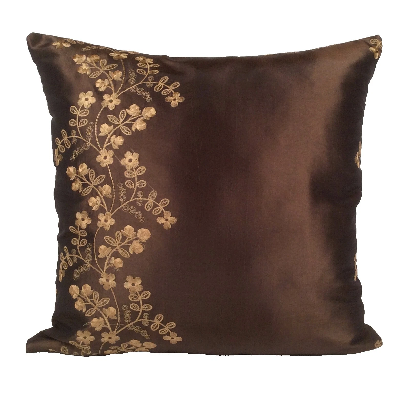 Almohadas de Decoración para el Hogar Floral Mezcla de seda