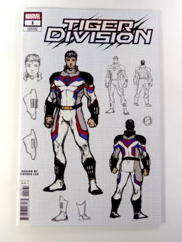 Marvel TIGER DIVISION (2023) #1 1:10 DESIGN VARIANT KEY NM- (9.2) Ships FREE!