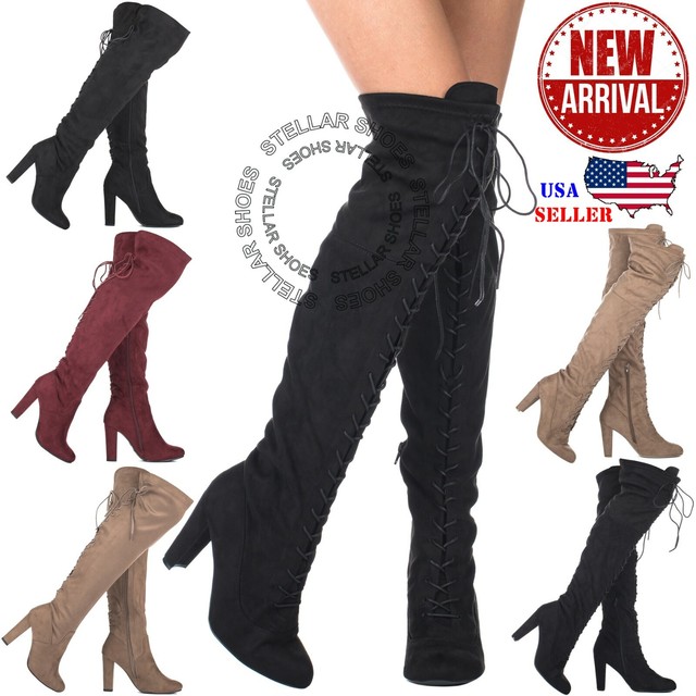 unisa thigh high boots