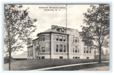 Millbrook Memorial School Millbrook NY, New York Early Postcard
