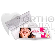 Brackets Ceramic hook 3,4,5 lines on base 20 pcs USA Seller Orthodentalusa Corp