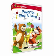 Baby Genius - Favorite Sing-A-Longs DVD  English or Spanish NEW SEALED