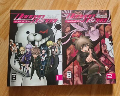 Danganronpa Manga Band 1 und 2 sehr guten Zustand