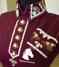 Western Showmanship Horsemanship Pleasure Show Shirt all customization available