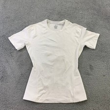 Tommie Copper Shirt Mens Medium Back Centric Support Shirt Gym Workout White a32