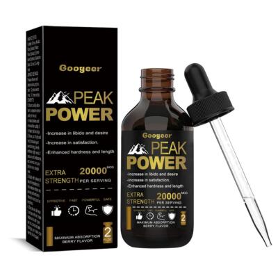 Googeer Peak Power Drops - Boost Energy & Performance, 60ml