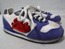 GA10 Boys Toddler Sz 10 POLO Ralph Lauren Oryion Script Logo Patch Sneakers Shoe