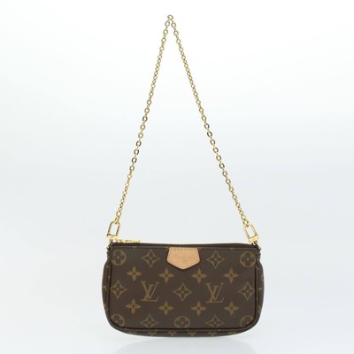LOUIS VUITTON Monogram Multi Pochette Accessoires Pouch Khaki 