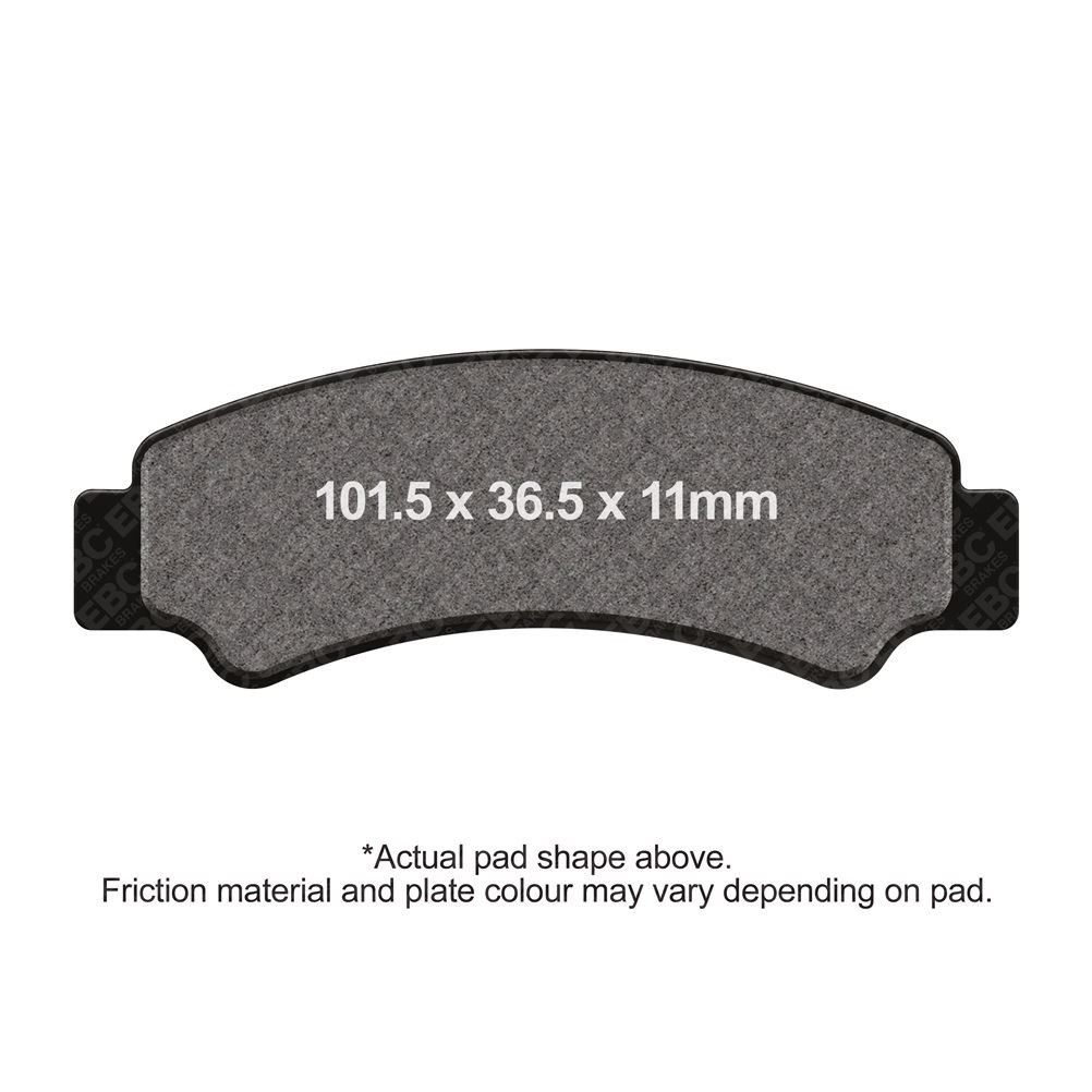 EBC Motorcycle TT Brake Pads Front Right for CFMoto CF550 UTR-EX Z-Force 2018-22