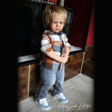 Realborn 15 Month 31" Charlie Toddler Reborn Doll KIT, Body, Armature LE