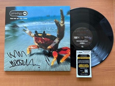 The Prodigy Signed Autographed The Fat Of The Land Vinyl LP JSA COA Liam Maxim