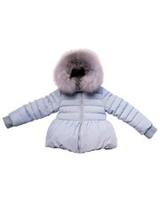 Pamplemousse Back Bow Coat Blue 12M