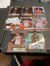JALIL BETHEA 8 CARD LOT 2024-25 BOWMAN CHROME U/BEST AUTOGRAPH REFRACTOR-MIAMI