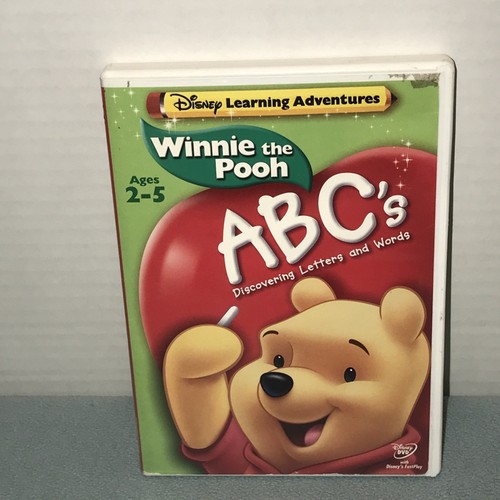 Disney's Learning Adventures - Winnie the Pooh - ABC's - DVD - VERY GOOD