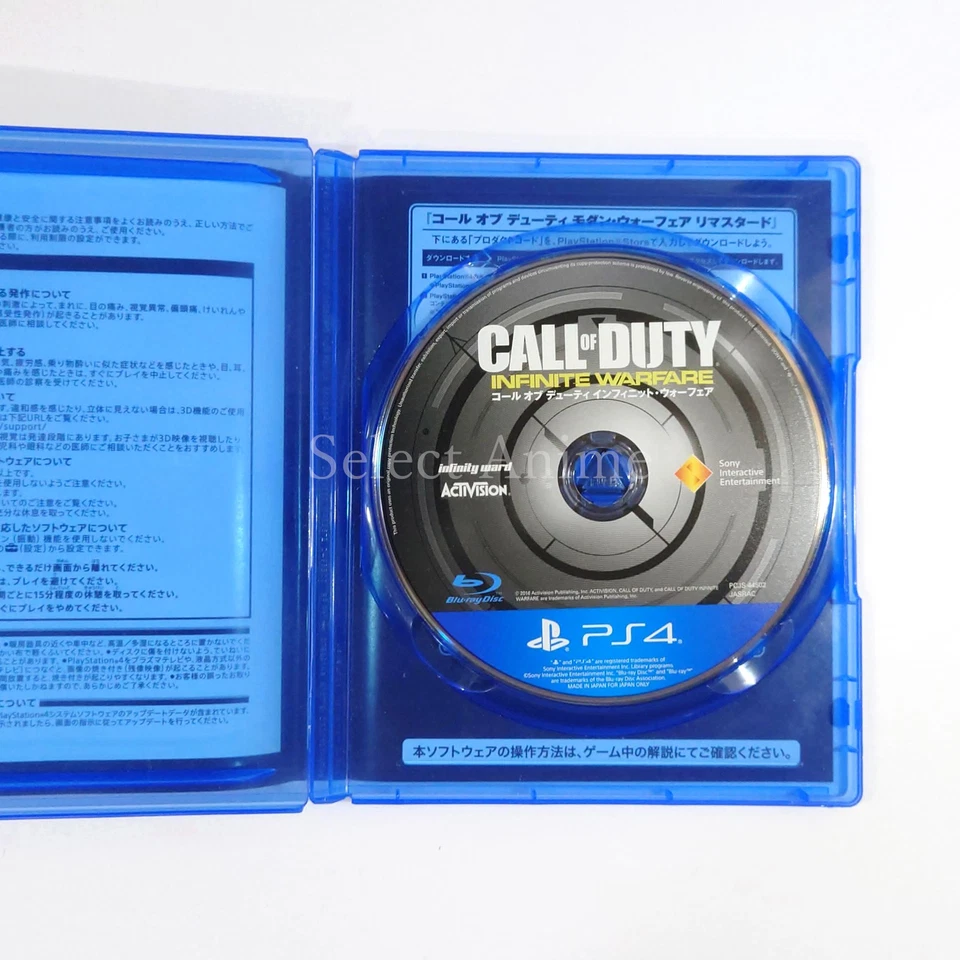 Call of Duty: Infinite Warfare Legacy Edition PS4 NTSC-J CIB Digital Manual - Image 4 of 4