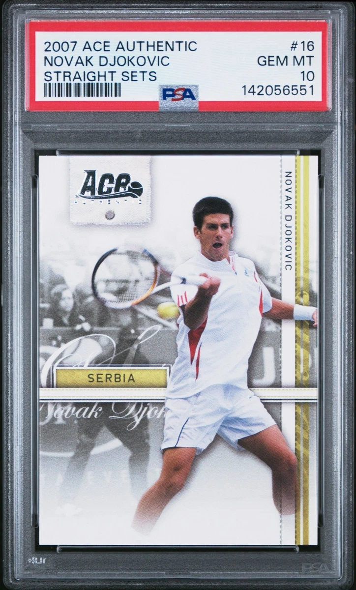 Tennis Ace Authentic Sports Trading Cards & Accessories for sale
