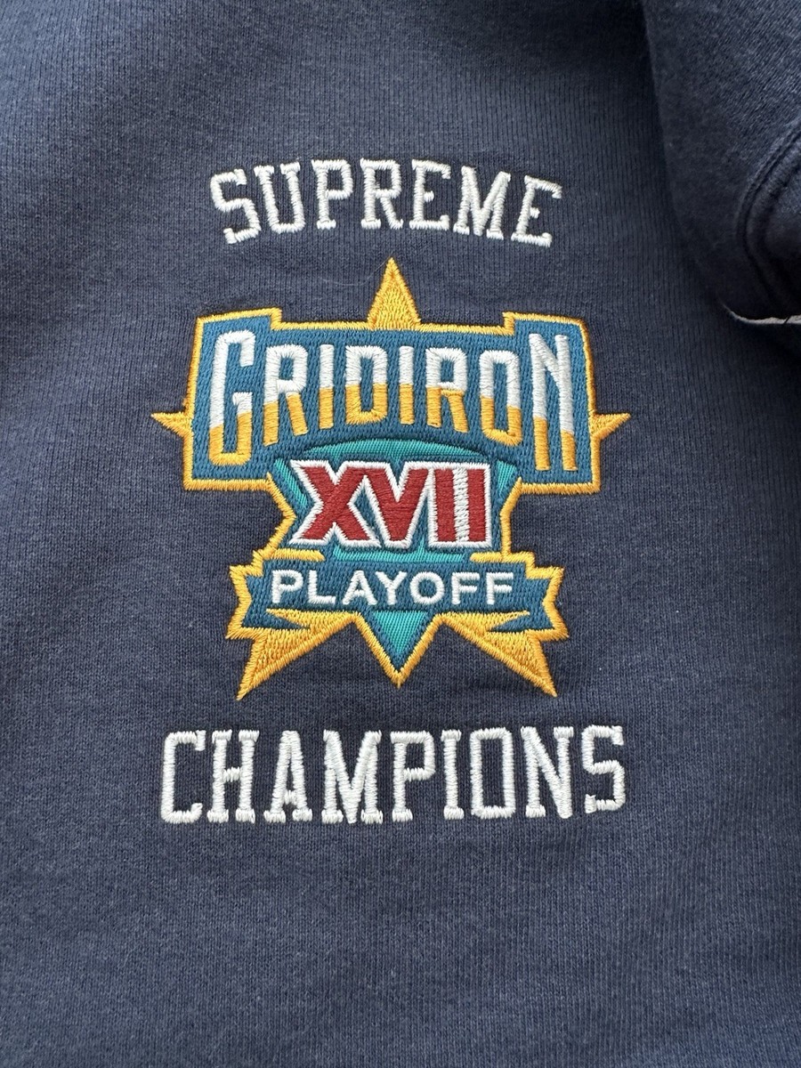 Size Large - Supreme SS25 Playoffs Zip Up Hooded Sweatshirt Size Large - Supreme SS25 Playoffs Zip Up Hooded Sweatshirt