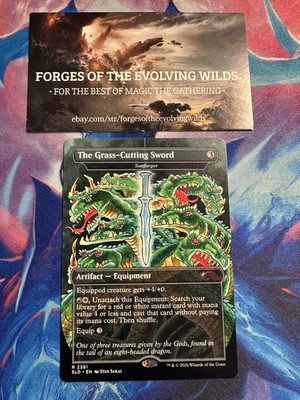 The Grass-Cutting Sword - Sunforger Secret Lair TMNT Stan Sakai Teenage Mutant