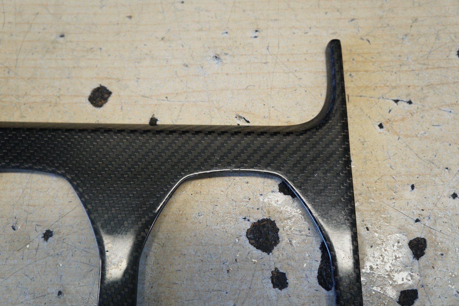 2018 - 2024 LAMBORGHINI URUS CARBON FIBER CUPHOLDER TRIM PANEL OEM 4ML863321