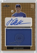 2023 Leaf Metal Perfect Game All-American Classic /5 Joey Oakie Patch Auto 0jr6
