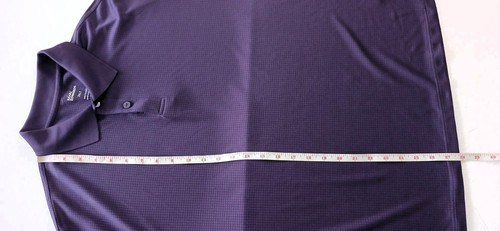 Marc Edwards Men's Purple Short Sleeve Polo Shirt Size 2XLT - Picture 3 of 5