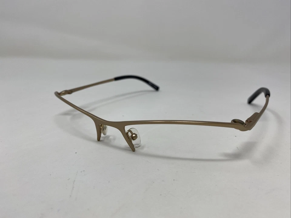Revolution Sun RES819 Pale Copper 57-19-125 Eyeglasses Frame w/ Clip-on UE53 - Image 4 of 4