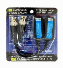 HD-CTI/TVI/AHD Passive Video Balum 5 MP 1080P 2 Pack
