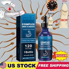 Male Growth Nutrition Drops, Complex Men's Drops, Secret Drops for Strong Men US