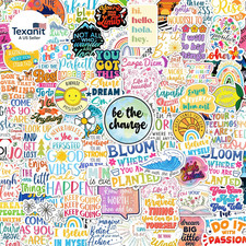 300PCS Affirmation Stickers, Holographic Motivational Sticker Pack, Positive Jou