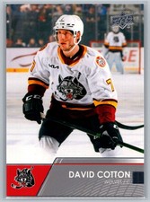 #75 David Cotton 2021-22 Upper Deck AHL Chicago Wolves