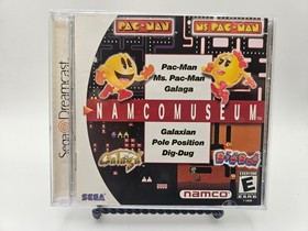 Namco Museum (Sega Dreamcast, 2000) Complete CIB - Tested & Works
