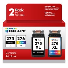 PG-275XL CL-276XL Ink Printer Cartridge for Canon PIXMA TR4720 TS3500 TS3722 Lot