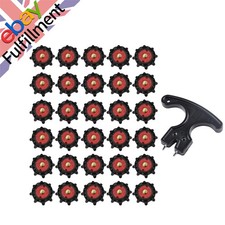 30* Golf Shoes Spikes Accessory Small Metal Studs Cleats For Footjoy +Wrench