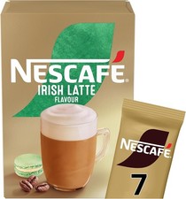 NESCAFÉ Irish Latte Instant Coffee 7 Sachets, 100percent Responsibly Sourced