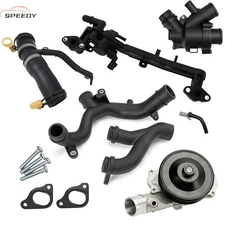 For Jaguar Land Rover Cooling System Replace Kit 5.0L V8 Supercharged Engine