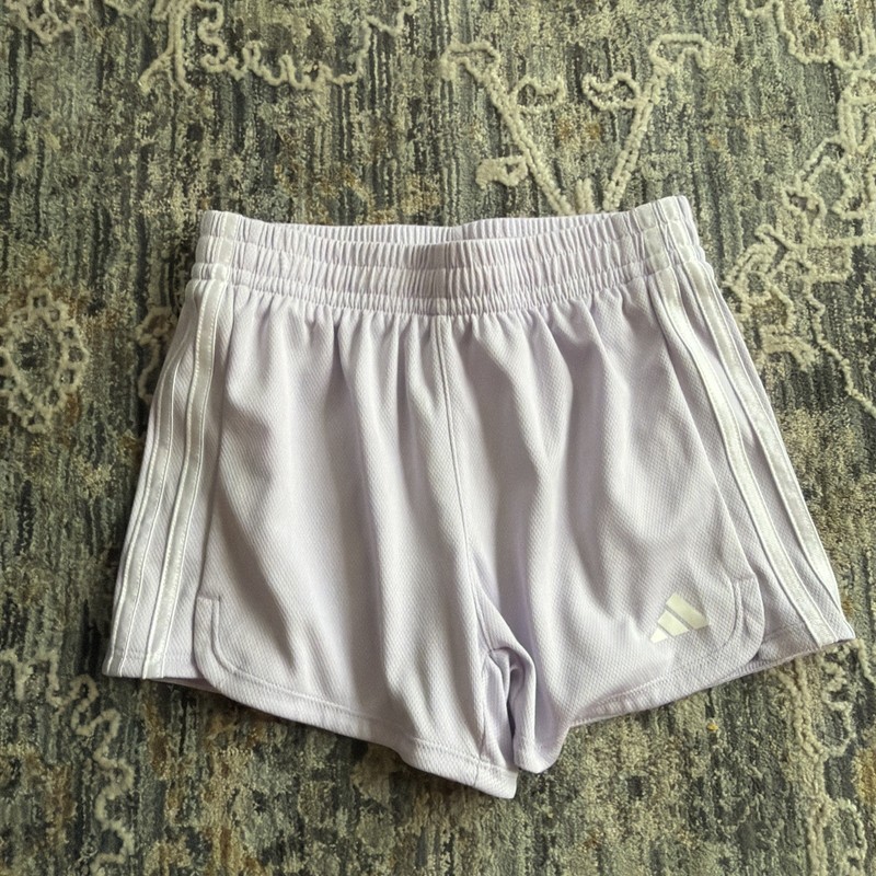 Girls Size Medium Purple Adidas Shorts