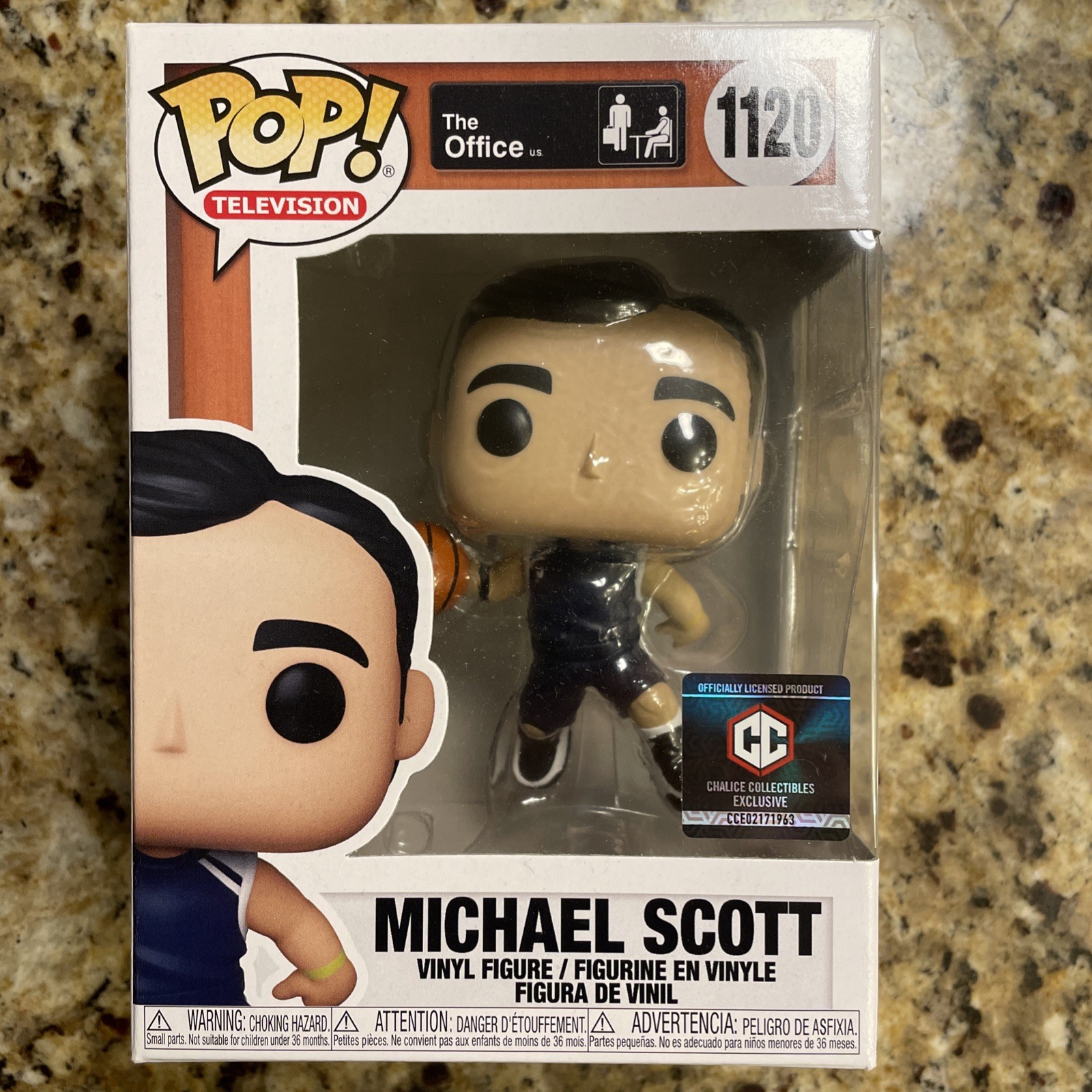 FUNKO POP! The Office Basketball Michael Scott Chalice Exclusive #1120