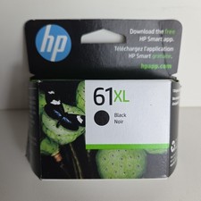 NEW GENUINE - HP 61XL BLACK INK CARTRIDGE - CH563WN - Sealed Box 1/2026