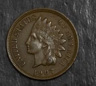 1907  Indian Cent Choice XF   Lot 4918
