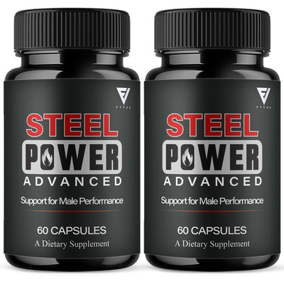 #ad 2 Pack Steel Power Advanced Performance Supplement Steel Power 120 Capsules $29.95