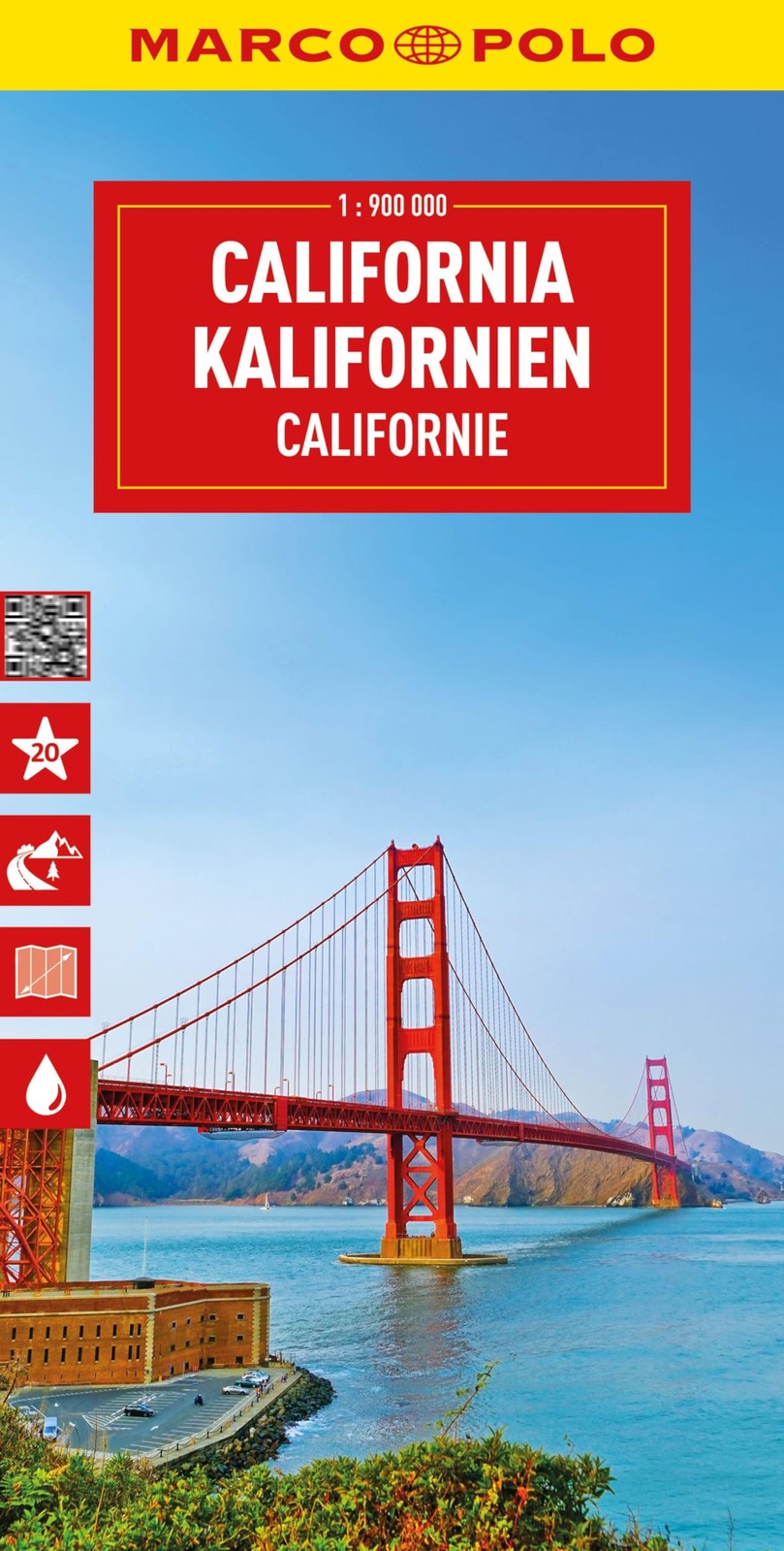 Marco Polo California Marco Polo Map: wegenkaart 1:900.000 (Marco Polo Map (Map)