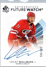 2017-18 SP Authentic #126 Lucas Wallmark #/999